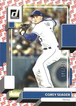 2022 Donruss - One Hundred Emoji #203 Corey Seager Front