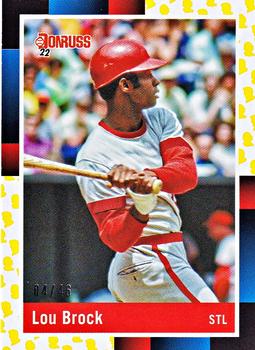 2022 Donruss - Presidential Collection #277 Lou Brock Front