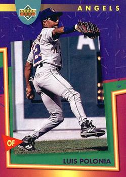 1993 Upper Deck Fun Pack #41 Luis Polonia Front