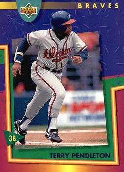 1993 Upper Deck Fun Pack #66 Terry Pendleton Front