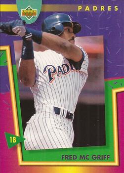 1993 Upper Deck Fun Pack #139 Fred McGriff Front