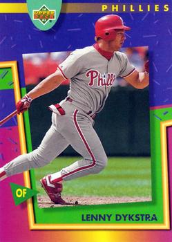 1993 Upper Deck Fun Pack #144 Lenny Dykstra Front