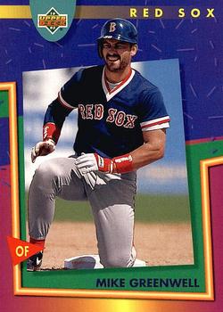 1993 Upper Deck Fun Pack #164 Mike Greenwell Front