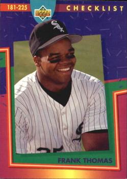 1993 Upper Deck Fun Pack #225 Frank Thomas Front