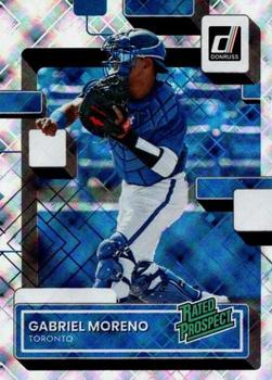2022 Donruss - Rated Prospects Diamond #RP-4 Gabriel Moreno Front
