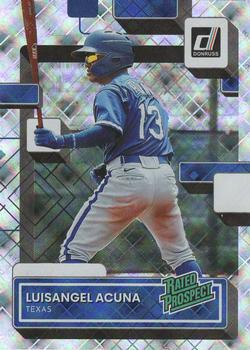 2022 Donruss - Rated Prospects Diamond #RP-9 Luisangel Acuna Front