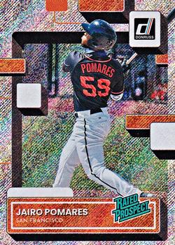 2022 Donruss - Rated Prospects Rapture #RP-5 Jairo Pomares Front