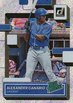 2022 Donruss - Rated Prospects Rapture #RP-12 Alexander Canario Front