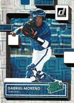 2022 Donruss - Rated Prospects Vector #RP-4 Gabriel Moreno Front