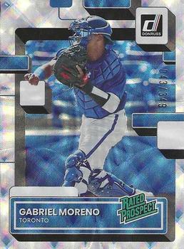2022 Donruss - Rated Prospects Silver #RP-4 Gabriel Moreno Front