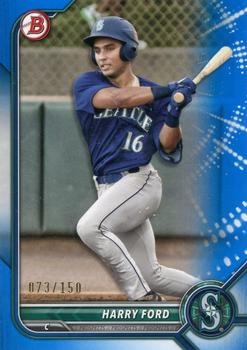2022 Bowman - Prospects Blue #BP-78 Harry Ford Front