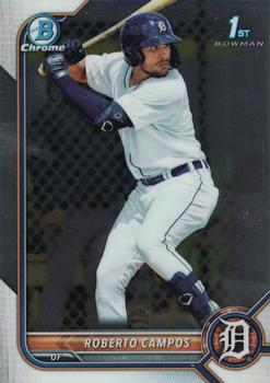 2022 Bowman - Chrome Prospects #BCP-14 Roberto Campos Front