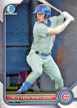 2022 Bowman - Chrome Prospects #BCP-102 Pete Crow-Armstrong Front