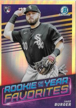 2022 Bowman - Rookie of the Year Favorites #ROYF-6 Jake Burger Front