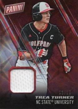 2017 Panini Day College Materials - Galactic #14 Trea Turner Front