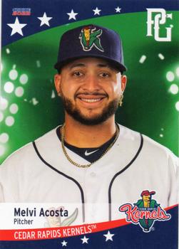 2022 Choice Cedar Rapids Kernels #01 Melvi Acosta Front