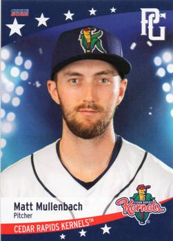 2022 Choice Cedar Rapids Kernels #24 Matt Mullenbach Front