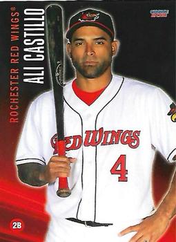 2021 Choice Rochester Red Wings #8 Ali Castillo Front