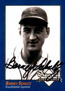 2009 Philadelphia Athletics Historical Society Diamond Signatures #NNO Barney Schultz Front