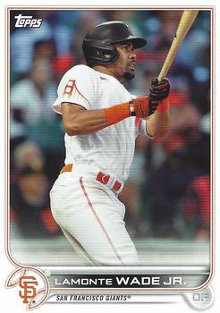 2022 Topps San Francisco Giants #SF-4 Lamonte Wade Jr. Front