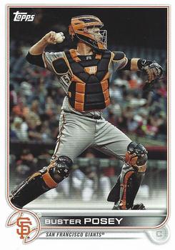 2022 Topps San Francisco Giants #SF-6 Buster Posey Front