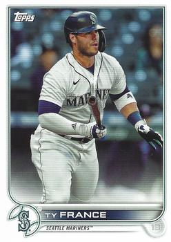 2022 Topps Seattle Mariners #SEA-5 Ty France Front