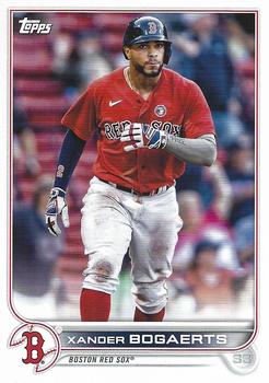 2022 Topps Boston Red Sox #BOS-1 Xander Bogaerts Front