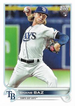 2022 Topps Tampa Bay Rays #TB-10 Shane Baz Front