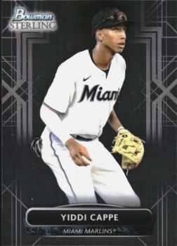 2022 Bowman Sterling #BSP-55 Yiddi Cappe Front