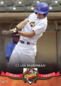 2007 MultiAd Peoria Chiefs Update #10 Clark Hardman Front