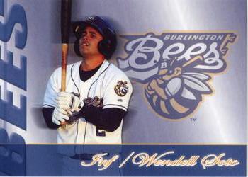 2013 Choice Burlington Bees #26 Wendell Soto Front