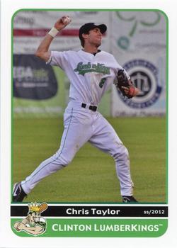 2012 Grandstand Clinton LumberKings Update 2 #NNO Chris Taylor Front