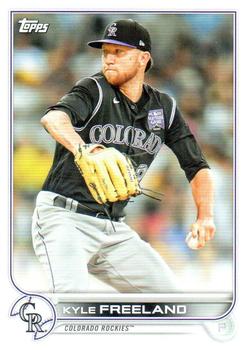 2022 Topps Colorado Rockies #COL-4 Kyle Freeland Front