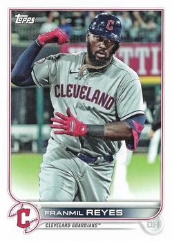 2022 Topps Cleveland Guardians #CLE-4 Franmil Reyes Front