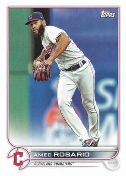 2022 Topps Cleveland Guardians #CLE-5 Amed Rosario Front