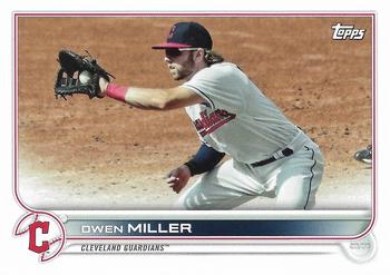 2022 Topps Cleveland Guardians #CLE-13 Owen Miller Front