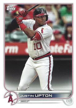 2022 Topps Los Angeles Angels #LAA-5 Justin Upton Front