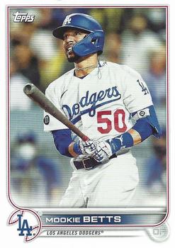 2022 Topps Los Angeles Dodgers #LAD-1 Mookie Betts Front