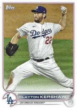 2022 Topps Los Angeles Dodgers #LAD-8 Clayton Kershaw Front