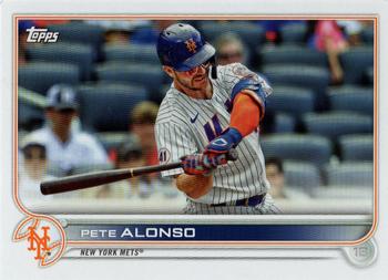 2022 Topps New York Mets #NYM-3 Pete Alonso Front