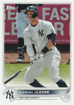 2022 Topps New York Yankees #NYY-1 Aaron Judge Front