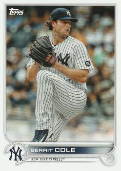 2022 Topps New York Yankees #NYY-2 Gerrit Cole Front