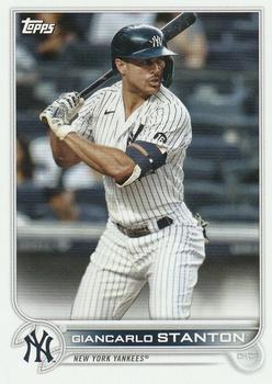2022 Topps New York Yankees #NYY-3 Giancarlo Stanton Front