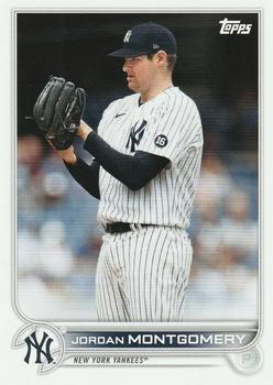 2022 Topps New York Yankees #NYY-9 Jordan Montgomery Front