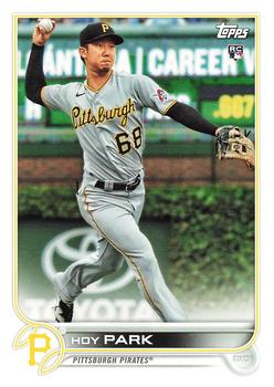 2022 Topps Pittsburgh Pirates #PIT-6 Hoy Park Front