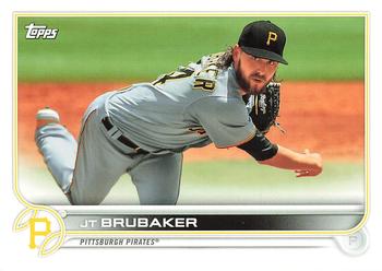 2022 Topps Pittsburgh Pirates #PIT-8 JT Brubaker Front