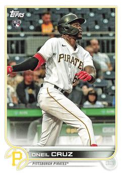 2022 Topps Pittsburgh Pirates #PIT-15 Oneil Cruz Front