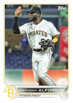 2022 Topps Pittsburgh Pirates #PIT-16 Anthony Alford Front