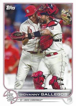 2022 Topps St. Louis Cardinals #STL-11 Giovanny Gallegos Front