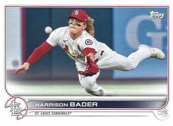 2022 Topps St. Louis Cardinals #STL-16 Harrison Bader Front